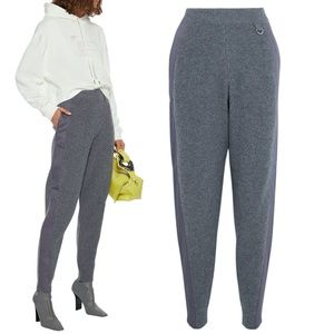 Stella McCartney Wool Joggers Trousers Anthracite